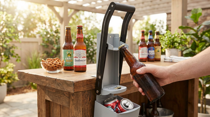 Heavy Duty Metal Can Crusher - Effortless 16oz Recycling Solution
