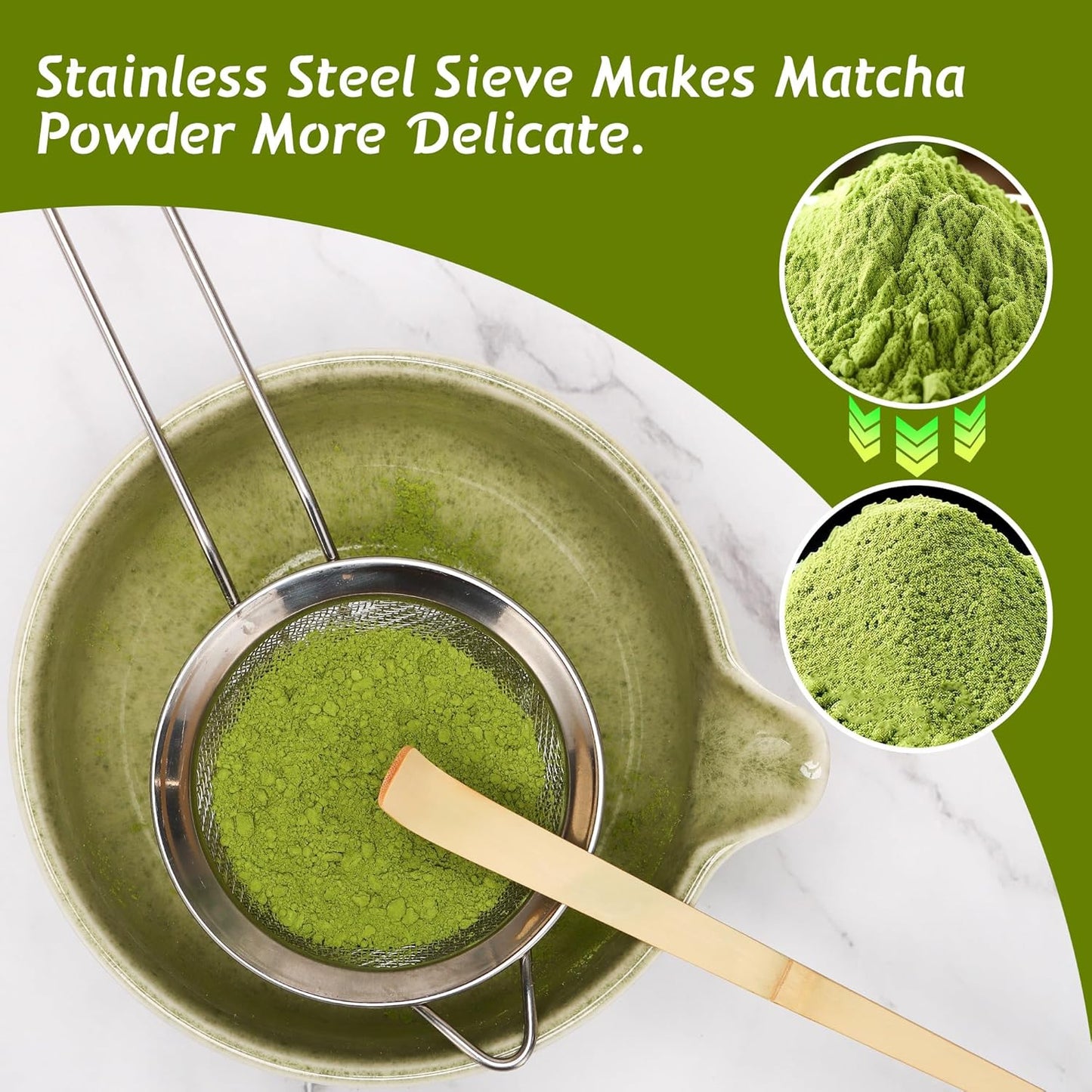 Authentic Japanese Matcha Ceremony Set - 5 Handcrafted Ceramic Pieces