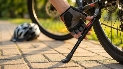 Aluminum Alloy C-Type Bike Kickstand With Allen Wrench Tool