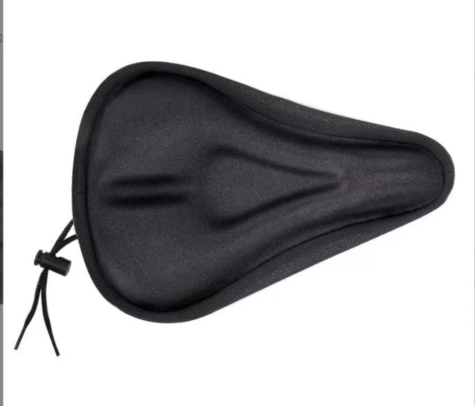Premium Sponge Bike Seat Cushion With Anti-Slip Base - 28x18cm