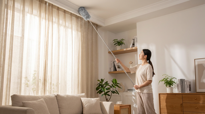 Professional Telescopic Microfiber Duster - Extends Your Reach