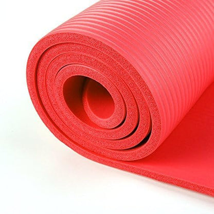 Professional NBR Yoga Mat With Straps - Blue Comfort For Every Pose