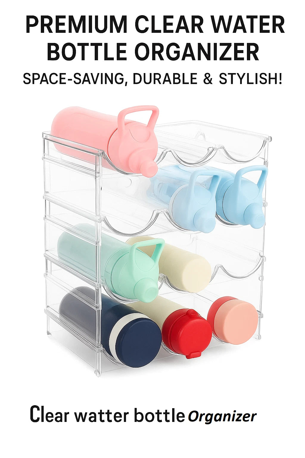 Elegant Two-Tier Wine Storage Rack for Perfect Cellar Organization
