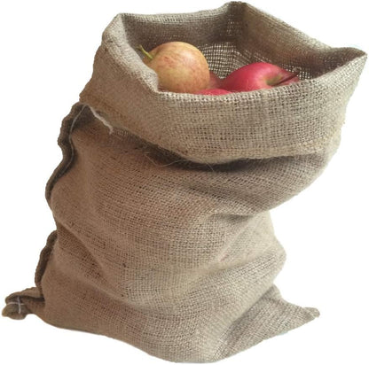 Premium Jute Potato Sacks - Heavy Duty 60x100cm Burlap Storage