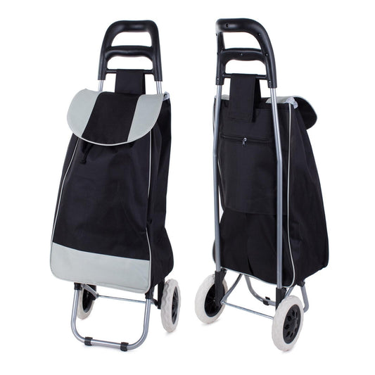 Premium Folding Cart: Transform Heavy Shopping Into Effortless Gliding