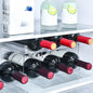 Elegant Two-Tier Wine Storage Rack for Perfect Cellar Organization