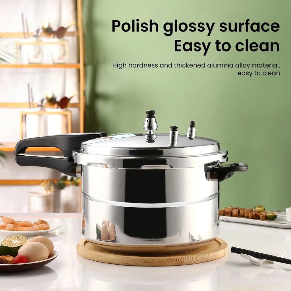 Premium Fire-Compatible Pressure Cooker - 3L Quick Cooking Solution