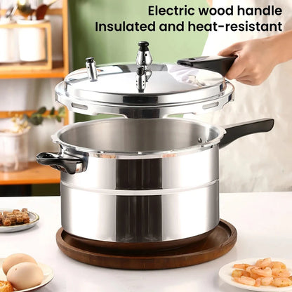 Premium Fire-Compatible Pressure Cooker - 3L Quick Cooking Solution