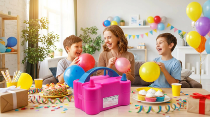 Electric Balloon Pump - Professional Party Setup Made Effortless