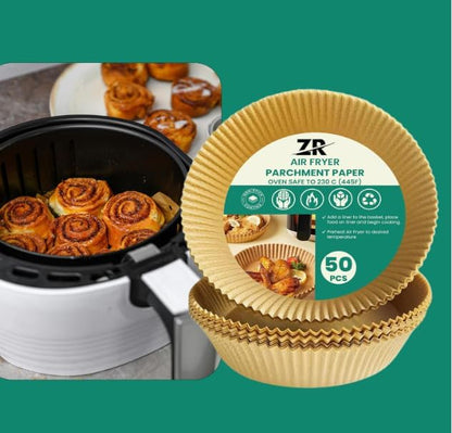 Non-stick parchment paper liners for air fryer