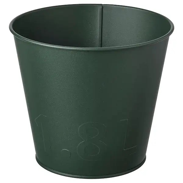 12cm Plant Flower Pot Metal In/Outdoor Plant Holders - ZR Online Solutions