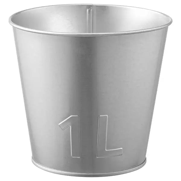 12cm Plant Flower Pot Metal In/Outdoor Plant Holders - ZR Online Solutions