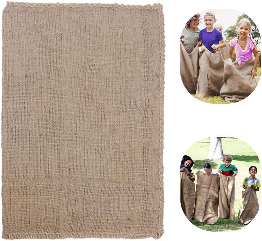 Premium Jute Potato Sacks - Heavy Duty 60x100cm Burlap Storage