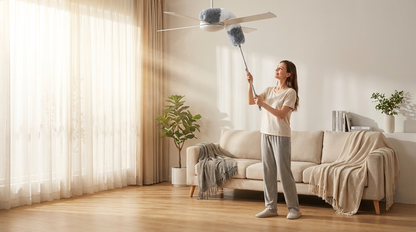 Professional Telescopic Microfiber Duster - Extends Your Reach