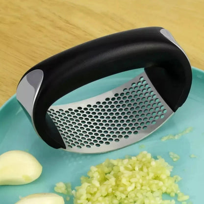 Premium Stainless Steel Garlic Press For Effortless Cooking