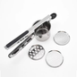 Stainless Steel Potato Ricer – 4 Interchangeable Discs – Baby Food & Fruit Press