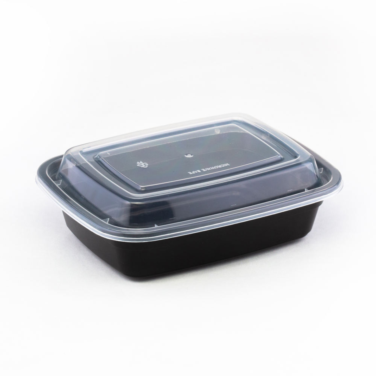 Black base clear lid 28oz food storage containers – stackable microwave safe freezer safe reusable meal prep boxes UK bestseller alternative