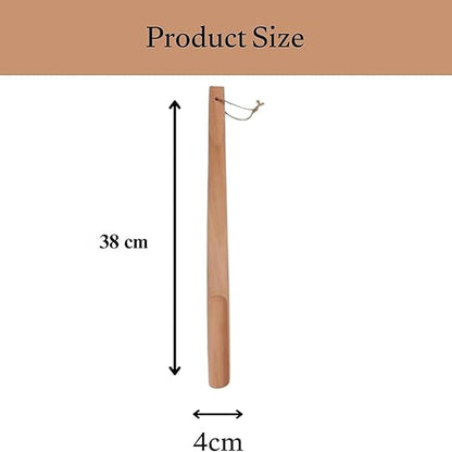 Premium Wooden Shoehorn - Effortless Shoe Care For Daily Comfort