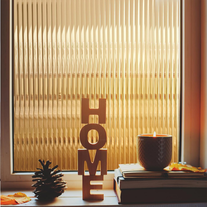 FROSTED WINDOW FILM-45X200-CM / WITH BLURRY LINES