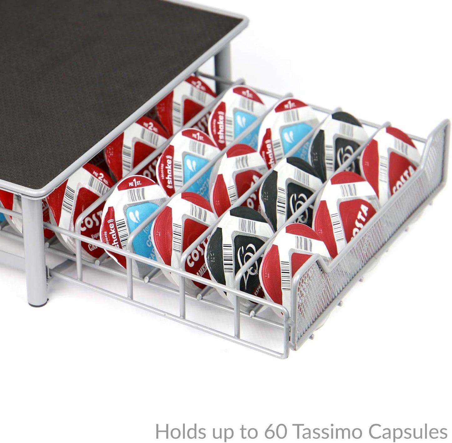 Coffee Pod Organizer Capsule Holder Fits Multiple Capsule Brands and Spaces