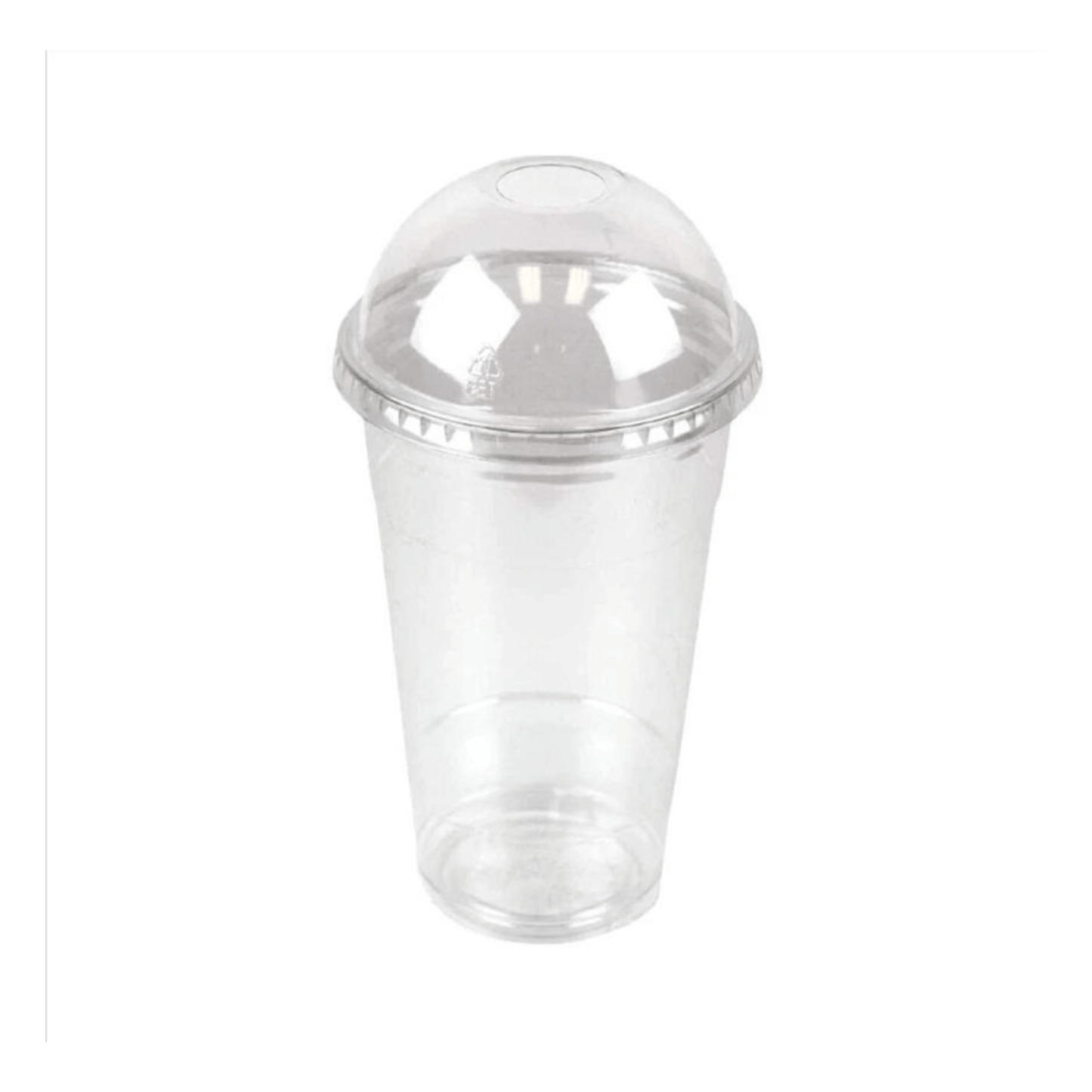 12oz PET smoothie cups with dome lids, strong clear plastic for smoothies, milkshakes, bubble tea and cold drinks UK