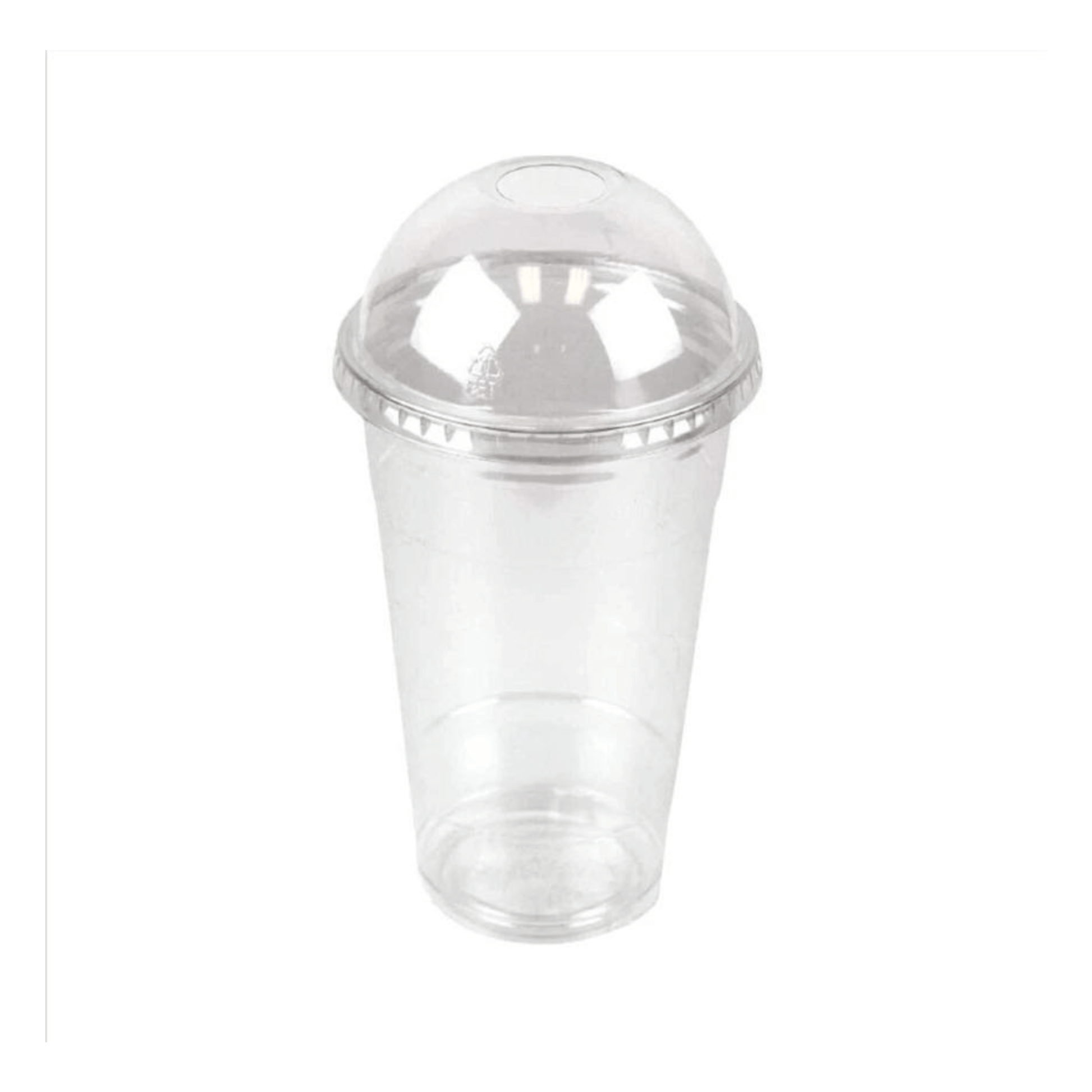 12oz PET smoothie cups with dome lids, strong clear plastic for smoothies, milkshakes, bubble tea and cold drinks UK