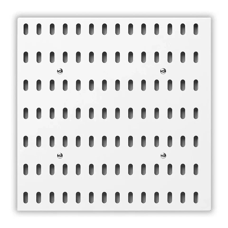 Premium White Pegboard Organizer - Transform Your Space Into Order