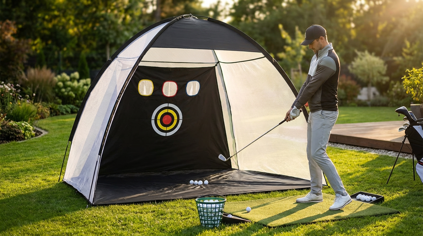 Golf Training Net - Transform Your Backyard Into a Professional Pra...