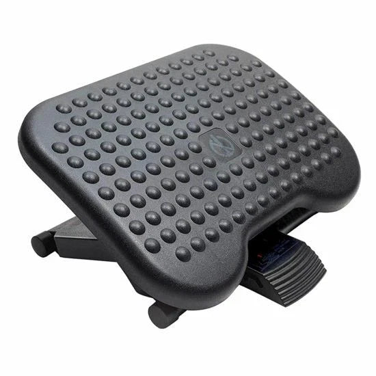 Premium Black Ergonomic Footrest For Ultimate Comfort And Support