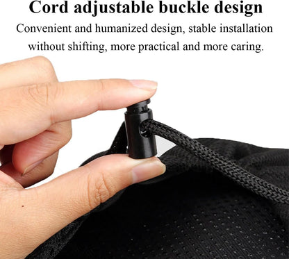 Premium Sponge Bike Seat Cushion With Anti-Slip Base - 28x18cm