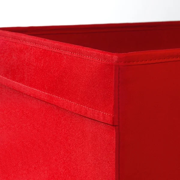 DRONA Box Red Foldable Storage Box for Shelving Units - ZR Online Solutions