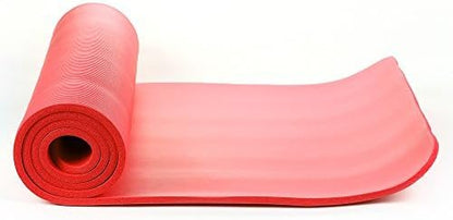 Professional NBR Yoga Mat With Straps - Blue Comfort For Every Pose