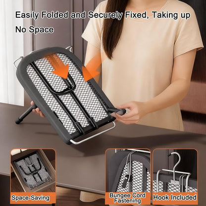 Compact Steel Mesh Tabletop Ironing Board With Iron Rest - 1.8KG