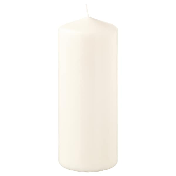 Natural Unscented Pillar Candle Long Burning Time Block Candles - ZR Online Solutions