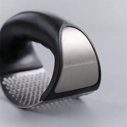 Stainless Steel Garlic Rocker Press Crusher Mincer Ginger Kitchen Tool