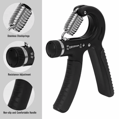 Adjustable Heavy Hand Gripper 5-60kg Wrist Trainer Strengthener