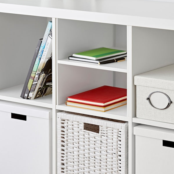 KALLAX White Insert with 1 Shelf - Shelf Unit for Shelving Customization - ZR Online Solutions