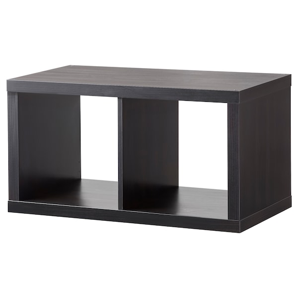 KALLAX Shelving Unit Black-Brown Wall Shelf Cube Storage Unit - ZR Online Solutions