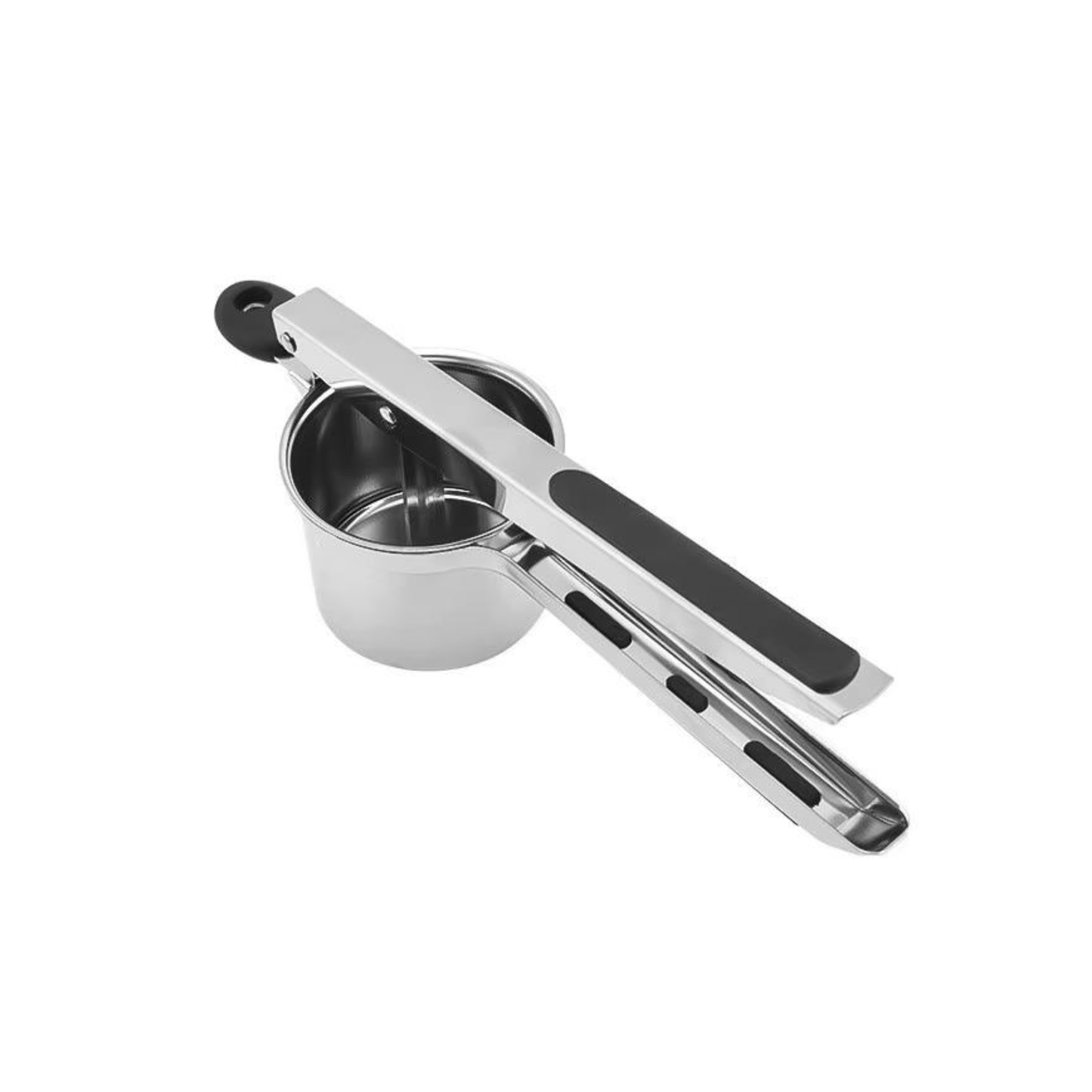 Stainless Steel Potato Ricer – 4 Interchangeable Discs – Baby Food & Fruit Press