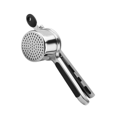 Stainless Steel Potato Ricer – 4 Interchangeable Discs – Baby Food & Fruit Press