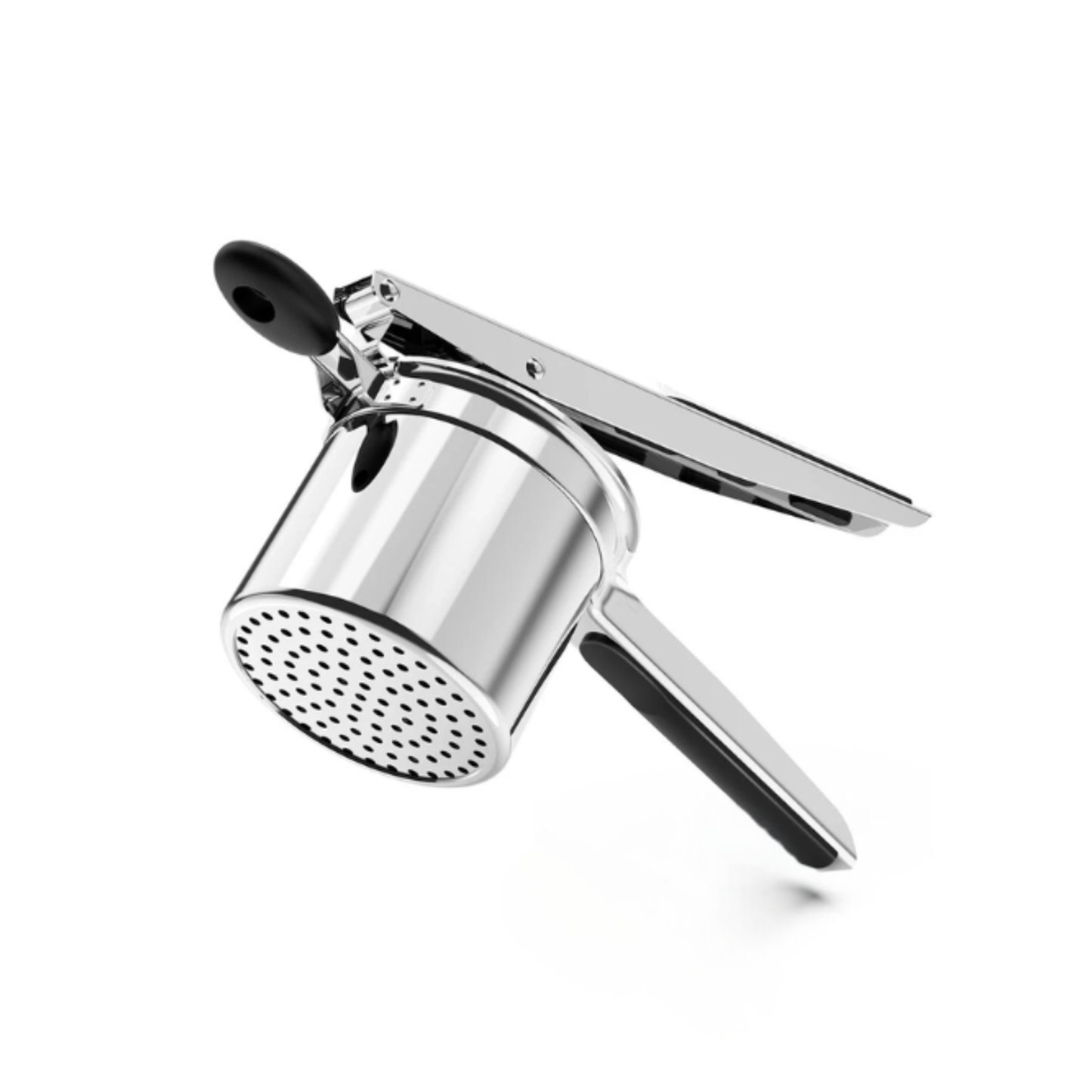 Stainless Steel Potato Ricer – 4 Interchangeable Discs – Baby Food & Fruit Press