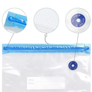 Vacuum Sealer Bags with Hand Pump – Reusable Food Storage Bags for Sous Vide