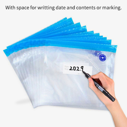 Vacuum Sealer Bags with Hand Pump – Reusable Food Storage Bags for Sous Vide